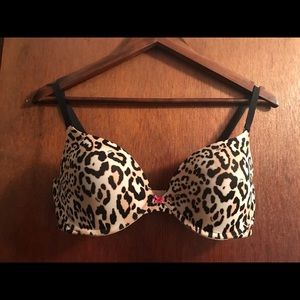 Victoria’s Secret Push Up Bra- Leopard Print